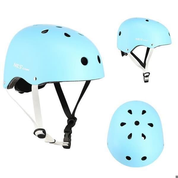 Skatehjälm - NILS Extreme - MTW001 - Out-mold teknik - Justerbar - Unisex