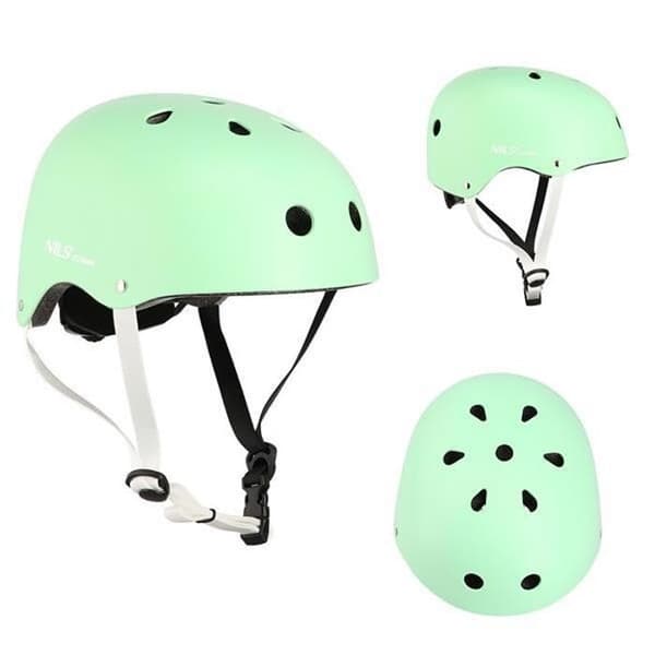 Skatehjälm - NILS Extreme - MTW001 - Mint - Vuxen - Stadsgliss