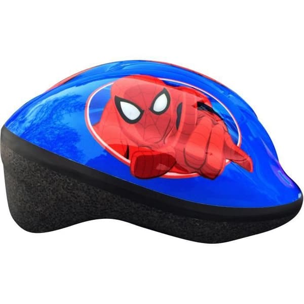 Hjälm + armbågs-/knäskydd - STAMPEL - Spider-man - Justerbar huvudomkrets - Blisterskal - Pojke