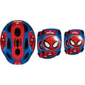 Miniatyrbild 2 av 6: Hjälm + armbågs-/knäskydd - STAMPEL - Spider-man - Justerbar huvudomkrets - Blisterskal - Pojke