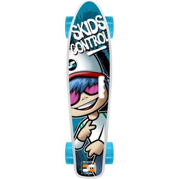 STAMP Skateboard 22 x 6 med Skids Control handtag