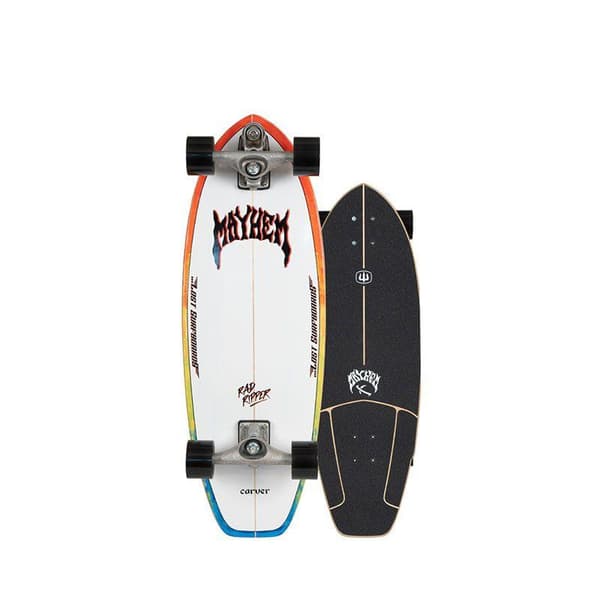 CARVER X MENETTI 31" RIVIN RIPPERIN - SURFSKATE COMPLETE C7 RAW