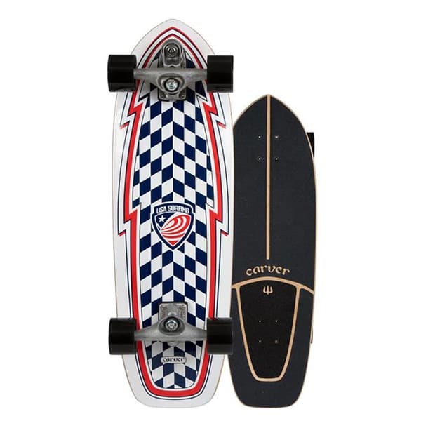 CARVER 30,75" USA BOOSTER SURFSKATE KOMPLETT C7 RAW