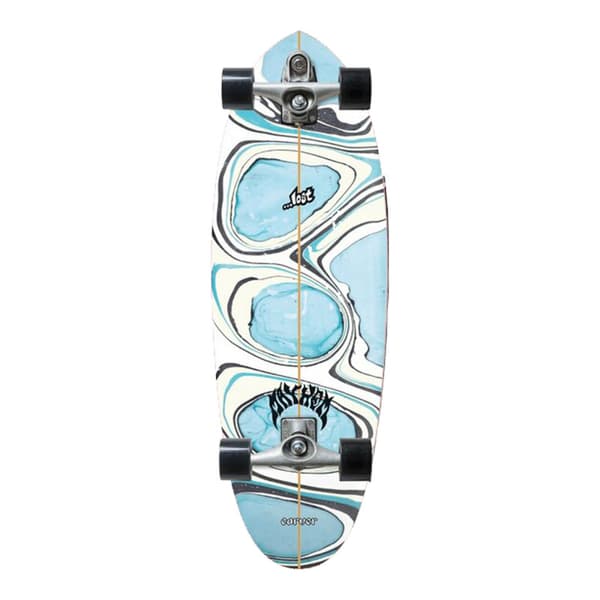 CARVER X LOST QUIVER KILLER 32" SURF SKATE COMPLETE C7 RAW