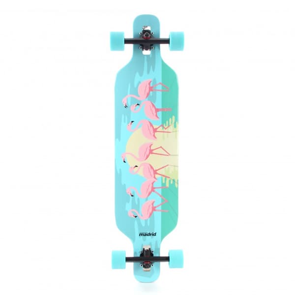 MADRID FLAMINGOER 40" SLIPP GJENNOM LONGBOARD FULLFØRT
