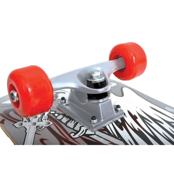 Skateboard - SCHILDKROT - Kicker Phantom 31" - Lönnträ - 4 hjul - Grå
