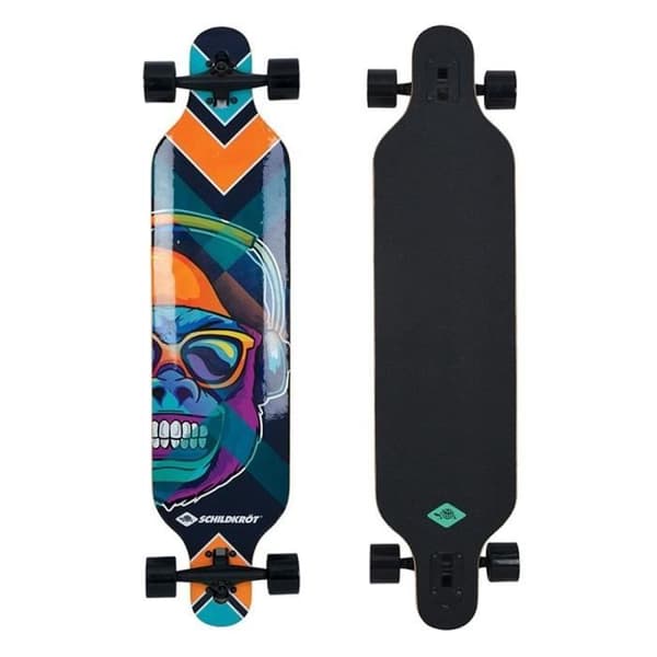 Longboard - SCHILDKROT - 41 Coolchimp - Blandat - Lönnträ och aluminium - Urban strandpromenad