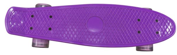MCU-Sport LED Lila Skateboard m/LED Ljus + ABEC7