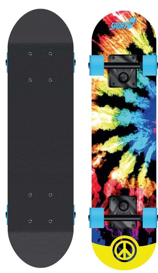 Hippy Peace Skateboard till Barn
