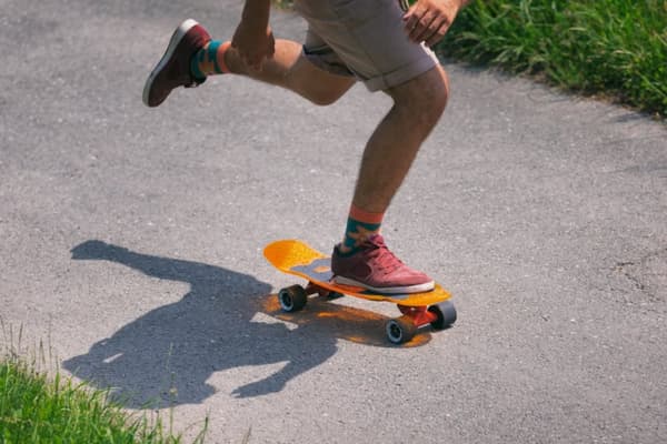 Choke JuicySusi Spicy Sabrina Elite Supercruiser Skateboard Orange