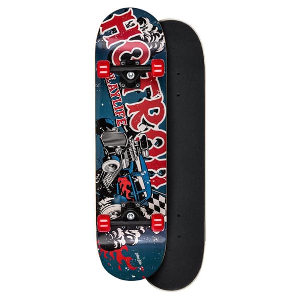Playlife Illusion Hotrod Skateboard