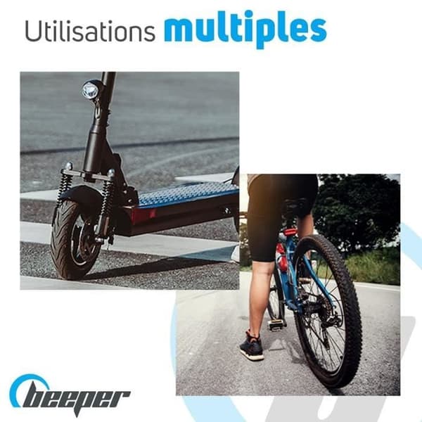 Anti -Theft Scooter and Bicycle - Beepper - 60 cm CABAL - 4 -Siffrig kod - Grönt