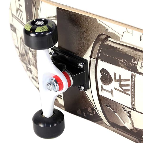 Krf Skeittilauta Muppy City 7.75´´ Musta 31.5 Inches