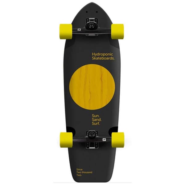 Hydroponic Surfskate Square 30´´ Svart 10 Inches