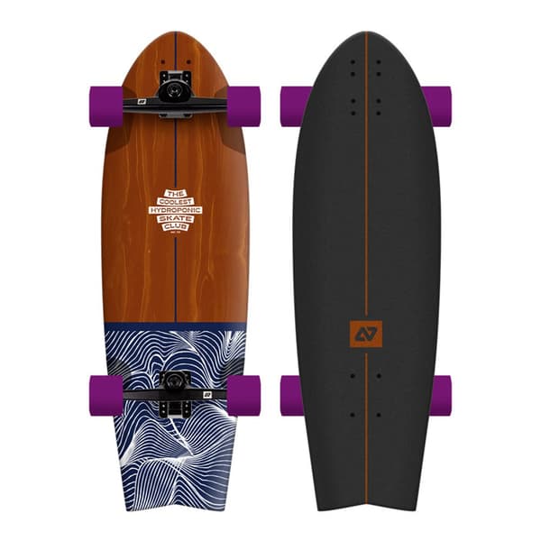 Hydroponic Surfskate Fish 31.5´´ Monivärinen 9.75 Inches