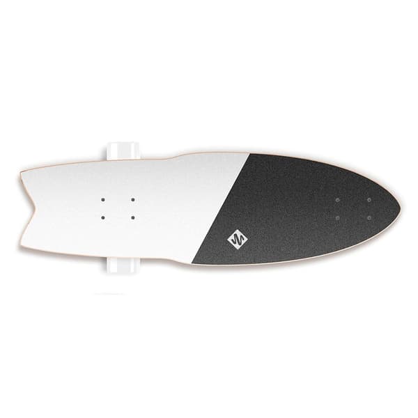 Street Surfing Surfskate Shark Attack Koa 30´´ Hopeinen