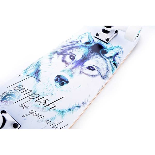 Tempish Skateboard Blue Wolf 31´´ Durchsichtig