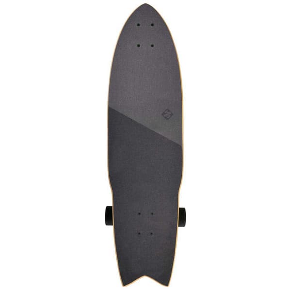 Street Surfing Pumpande Surfskate Shark Attack Brun