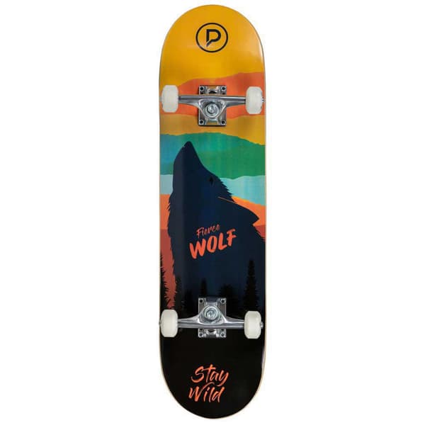 Playlife Skateboard Firce Wolf 8.0´´ Flerfärgad 31 Inches