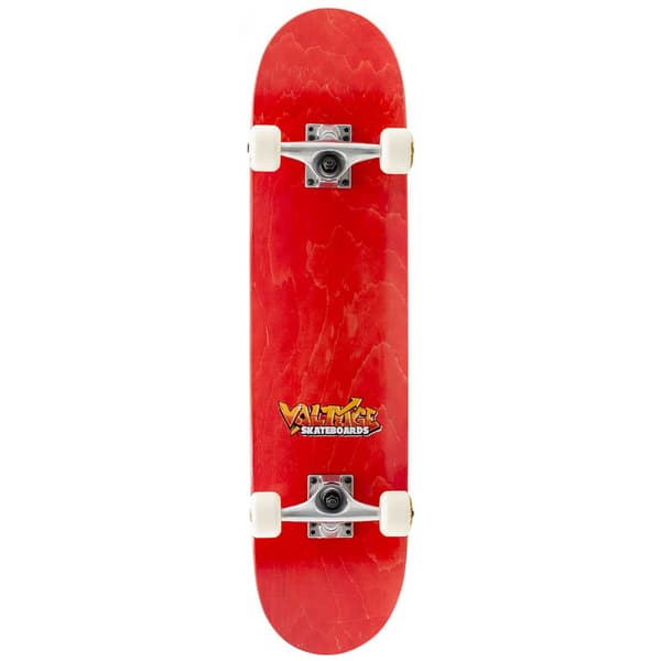 Voltage Skateboard Graffiti Logo Rød