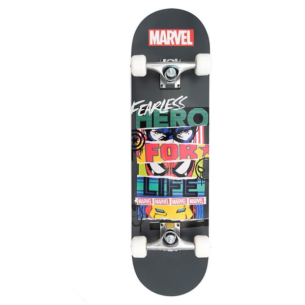 Marvel Skateboard Wooden 31´´ Blå