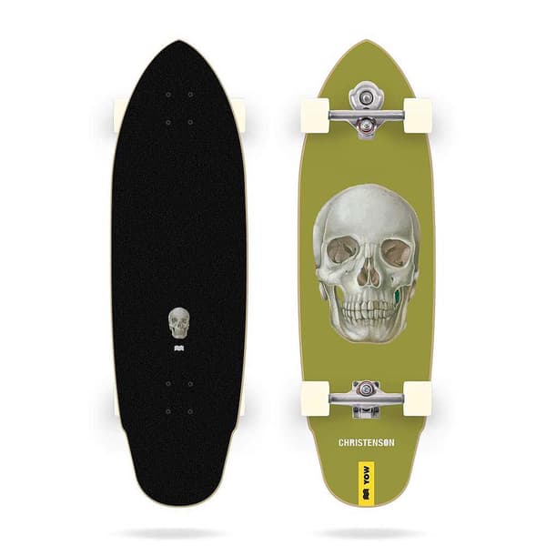 Yow Lane Splitter 34.0´´ Christenson Surfskate Guld 9.85 Inches