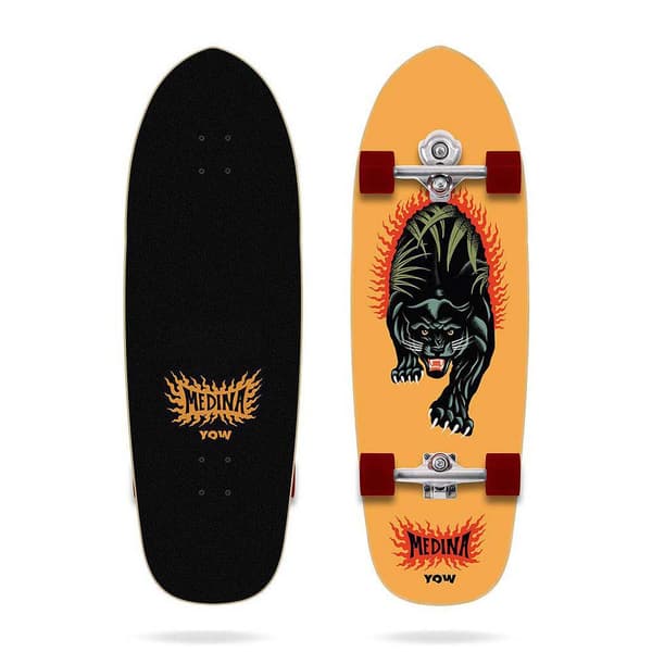 Yow Surfskate Medina Panther 33.5´´ Signature Series Guld 10.5 Inches