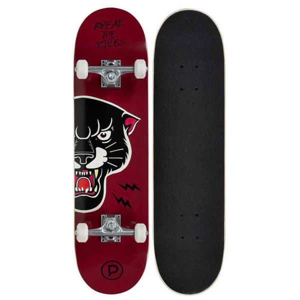 Playlife Skateboard Black Panther 8.0´´ Rød 31 Inches