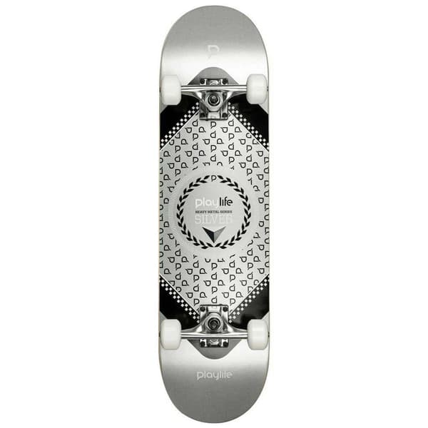Playlife Skateboard Hardcore Silver 8.0´´ Søvfarvet 31 Inches