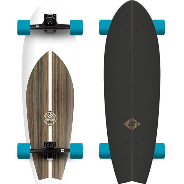 Hydroponic Surfskate Fish 31.5´´ Flerfarvet 9.75 Inches