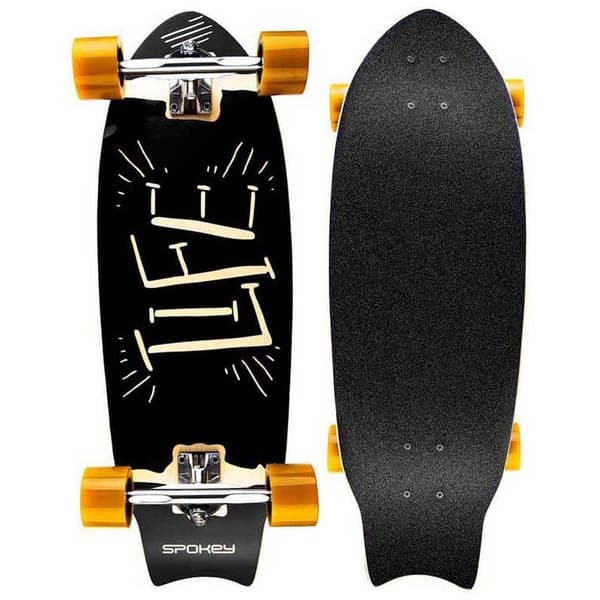 Spokey Longboard Life 26.57´´ Sort 10 Inches