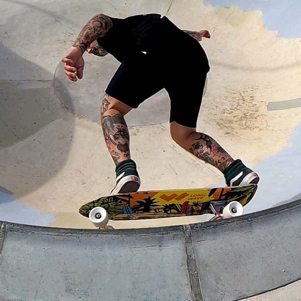 Longwave Surfskate Habana 32´´ Svart