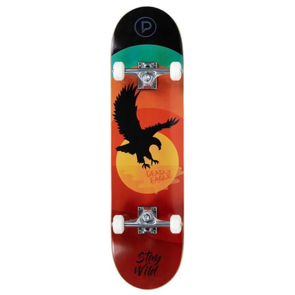 Playlife Skateboard Deadly Eagle 8.0´´ Orange 31 Inches