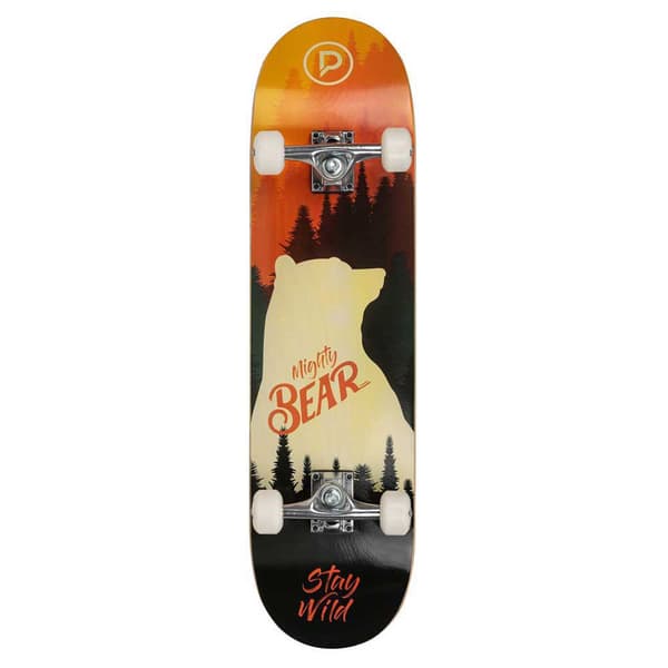 Playlife Skateboard Mighty Bear 8.0´´ Orange 31 Inches