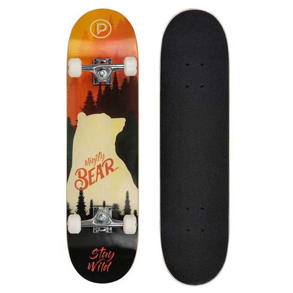 Playlife Skateboard Mighty Bear 8.0´´ Orange 31 Inches
