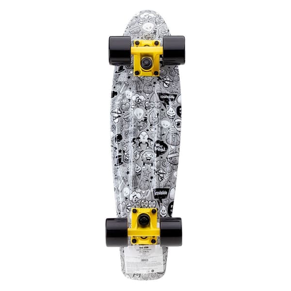 Coolslide Skateboard Halloumi Silver
