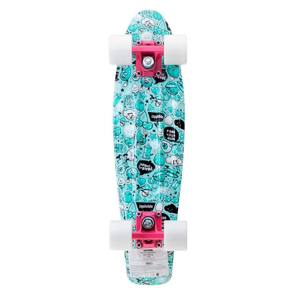 Coolslide Skateboard Halloumi Durchsichtig