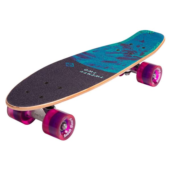 Street Surfing Skateboard Beach Board Wood Twenty Two 25´´ Silver