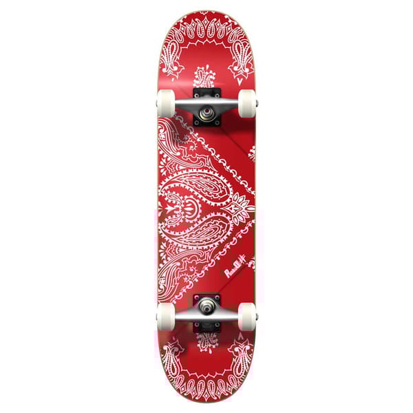 Yocaher Skeittilauta Graphic Bandana 7.75´´ Punainen 31 Inches