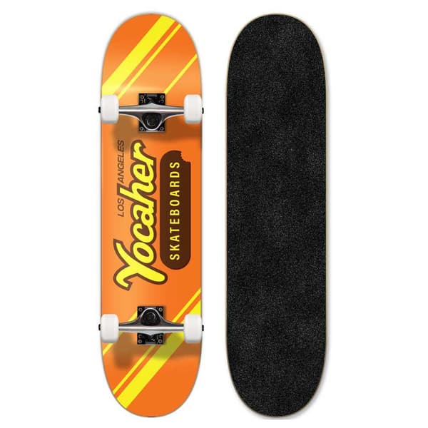 Yocaher Skateboard Graphic Candy Series Pb&j 7.75´´ Orange 31 Inches