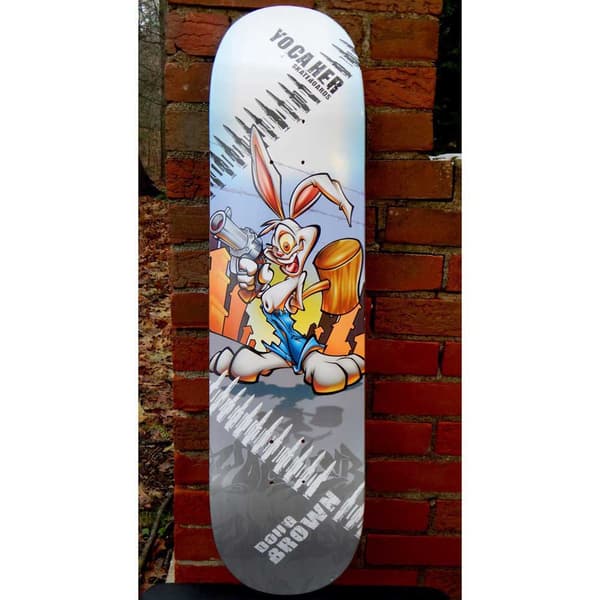 Yocaher Skeittilauta Graphic Radical Rabbit 7.75´´ Monivärinen 31 Inches