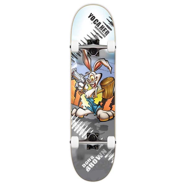 Yocaher Skeittilauta Graphic Radical Rabbit 7.75´´ Monivärinen 31 Inches