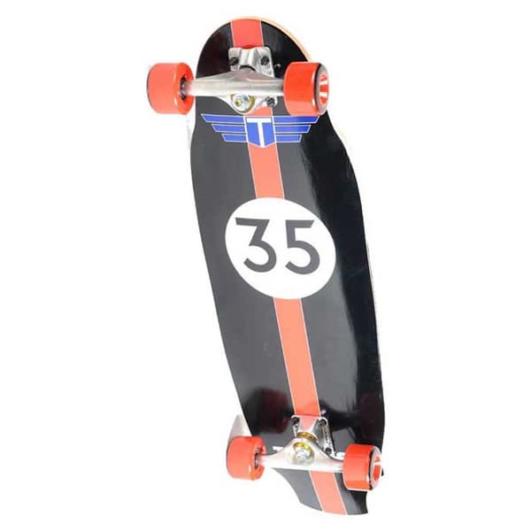 Tracker Krydser Freeride Pool Red Wheels 31.75´´ Sort 9.25 Inches