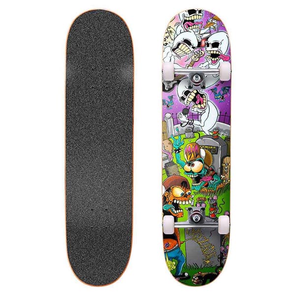 Cruzade Skate Punk Is Not Dead 8.0´´x31.85´´ Skateboard  31.85 Inches