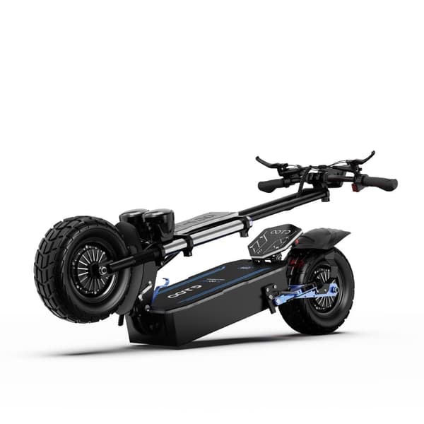 OOTD D99 elektrisk scooter, 3000W*2 motor, 40AH batteri, 13-tommer by-off-road dæk, SPING STØDDÆMPER FORAN OG BAG