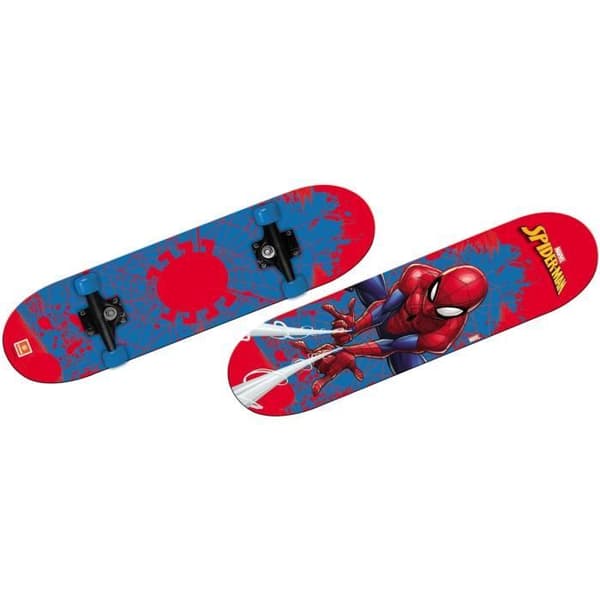 Skateboard - MONDO - Spider-Man - 80 X 20 cm - Röd / Blå