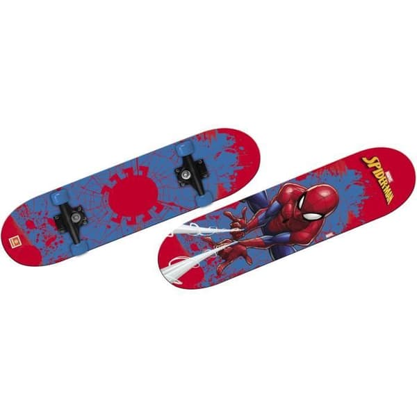 Skateboard - MONDO - Spider-Man - 80 X 20 cm - Röd / Blå