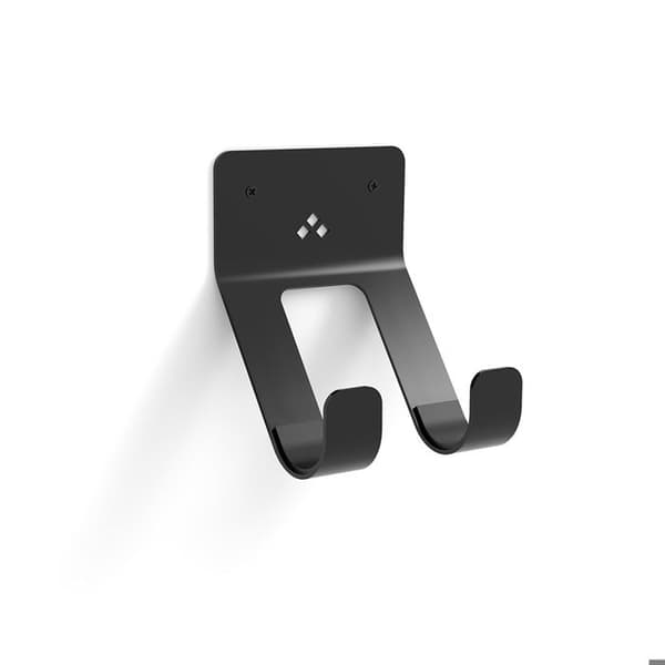 Skateplatta - Rei - 8075 - Matt svart stål - 14,5 x 12,5 x 6 cm - Maxvikt 15 kg