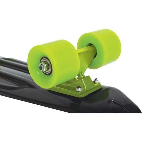SCHILDKROT - Retro Native Black Skateboard - 56 x 14 - Svart