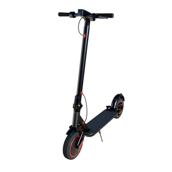 Lamtier 10'' hopfällbar elsparkcykel, 350W motor, 10.4AH batteri, framhjulsdrift, stötdämpare fram och bak
